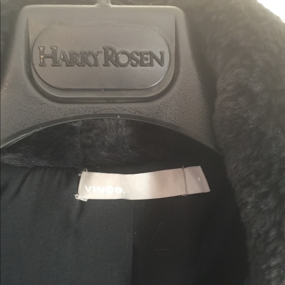 Vince Plush Faux Fur Coat - Picture 4 of 6